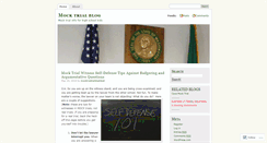Desktop Screenshot of mocktrialblog.com